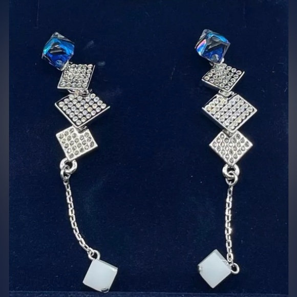 SWAROVSKI BERMUDA EARRINGS - Picture 5 of 5
